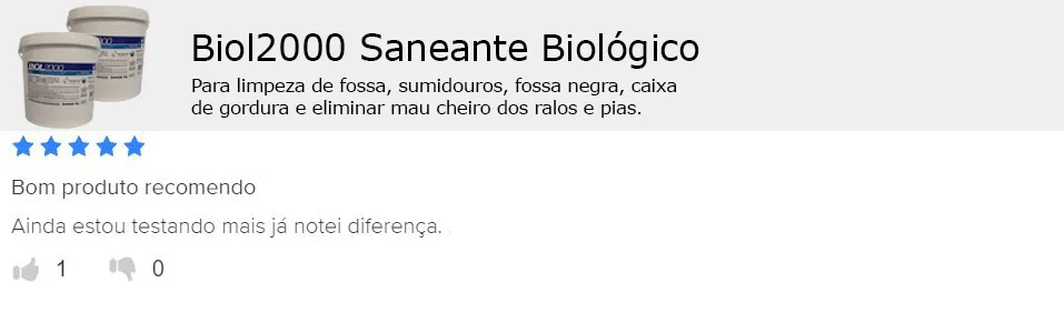 Avaliação na plataforma: ainda testando, o cliente já notou diferença e recomenda.