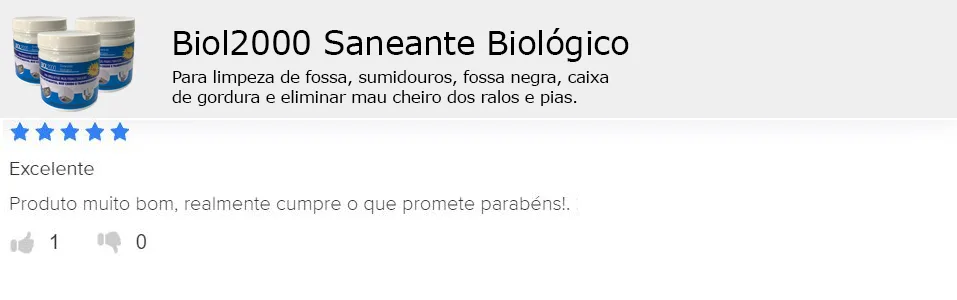 Avaliação na plataforma: produto muito bom, que realmente cumpre o que promete.