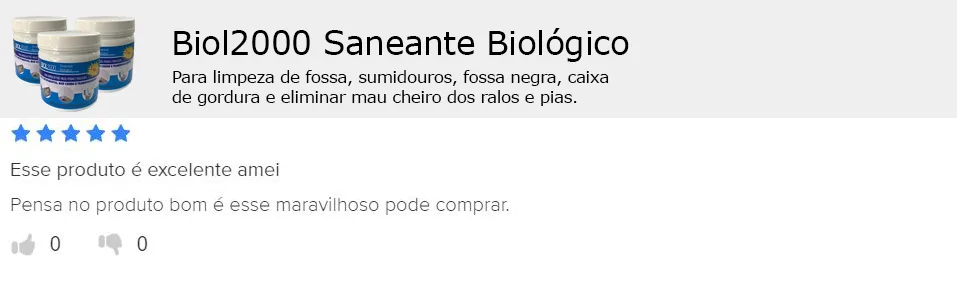 Avaliação na plataforma: o cliente amou o produto e diz que pode comprar.